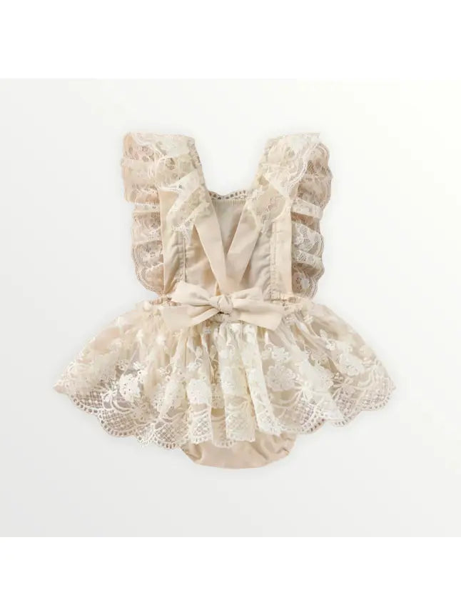 Octavia Ruffle Romper - Necessities Boutique