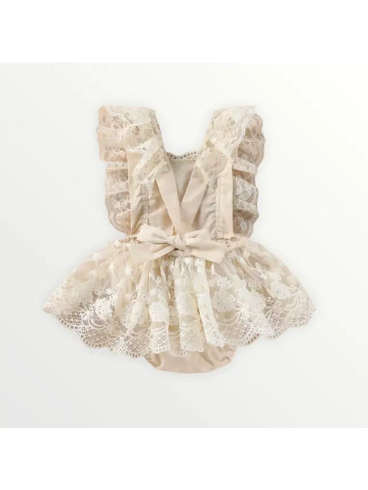 Octavia Ruffle Romper - Necessities Boutique