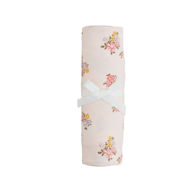 mudpie floral swaddle - Necessities Boutique