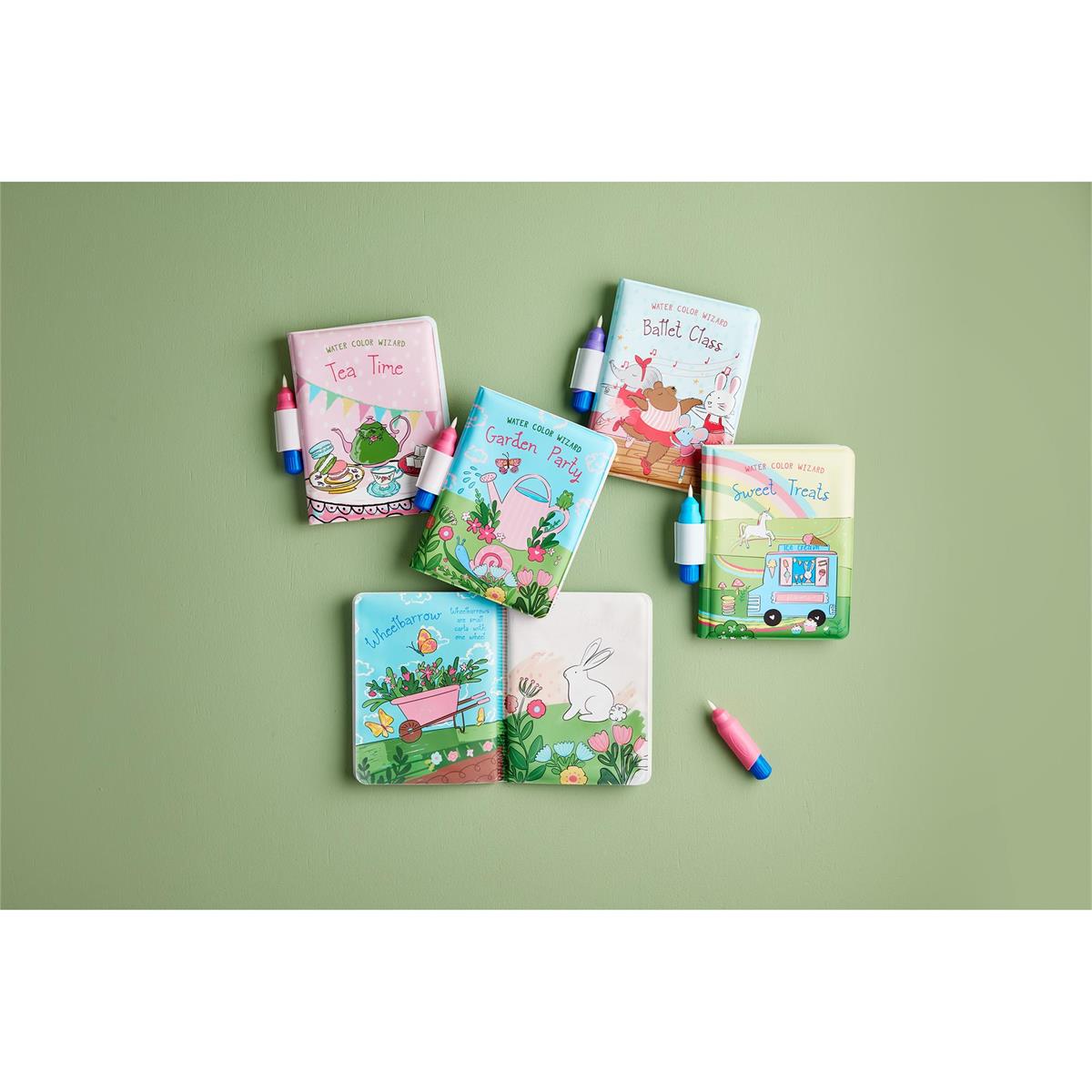 Mudpie Girl & Boy Water Coloring Books - Necessities Boutique