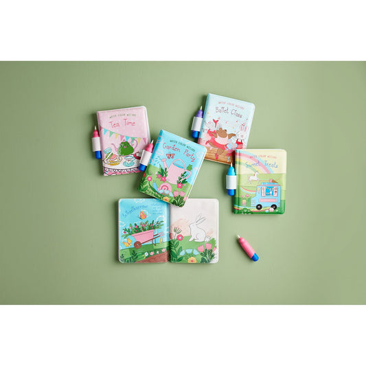 Mudpie Girl & Boy Water Coloring Books - Necessities Boutique