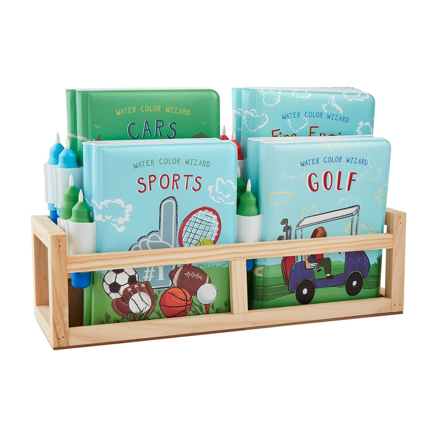 Mudpie Girl & Boy Water Coloring Books - Necessities Boutique