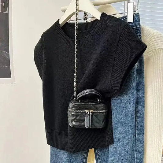 Sheer Trend Shirt Vest