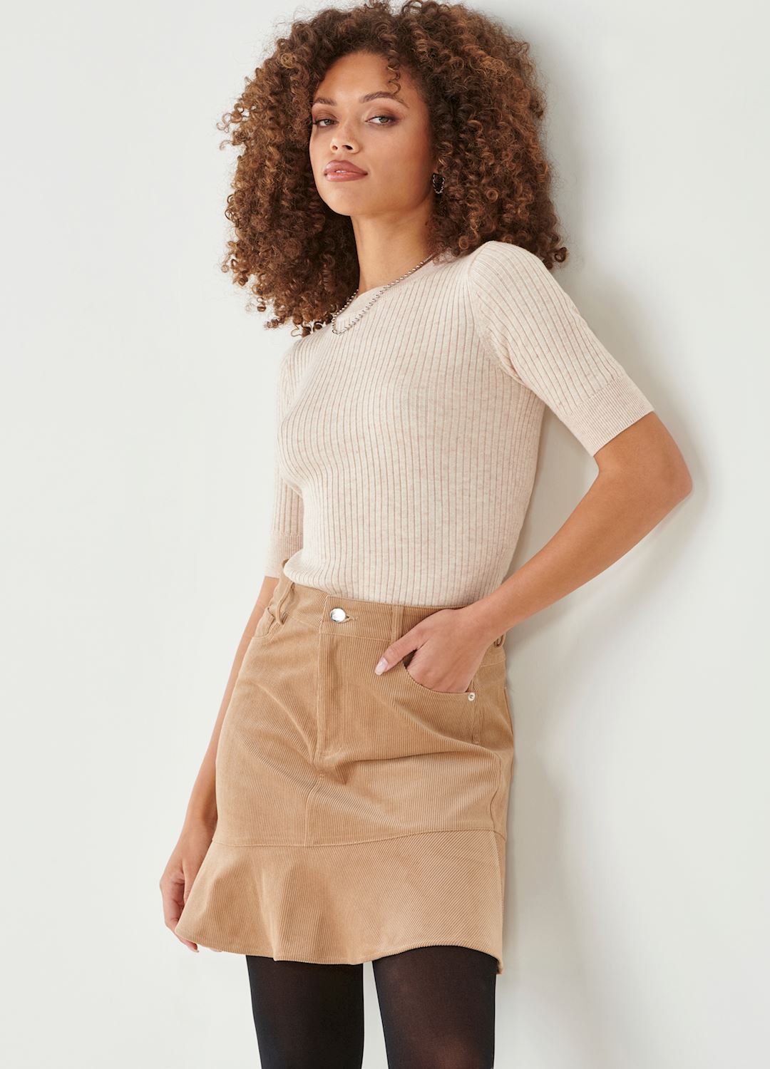 Giftcraft Charlie Paige Corduroy Skirt - Necessities Boutique