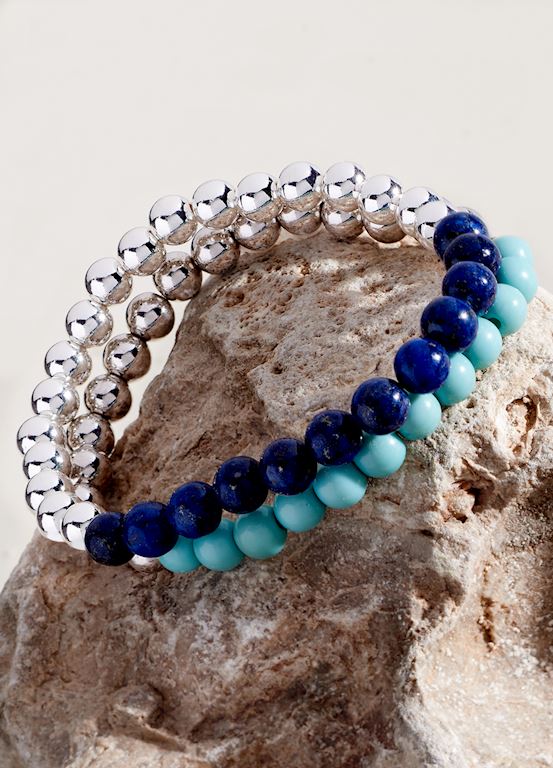 Giftcraft Natural Stone Beaded Bracelet - Necessities Boutique