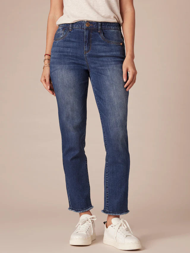 “Ab”solution® Slim Straight Jeans - Necessities Boutique