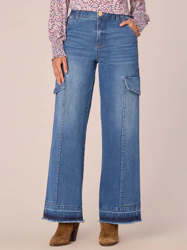 Democracy Cargo Wide Legs - Necessities Boutique
