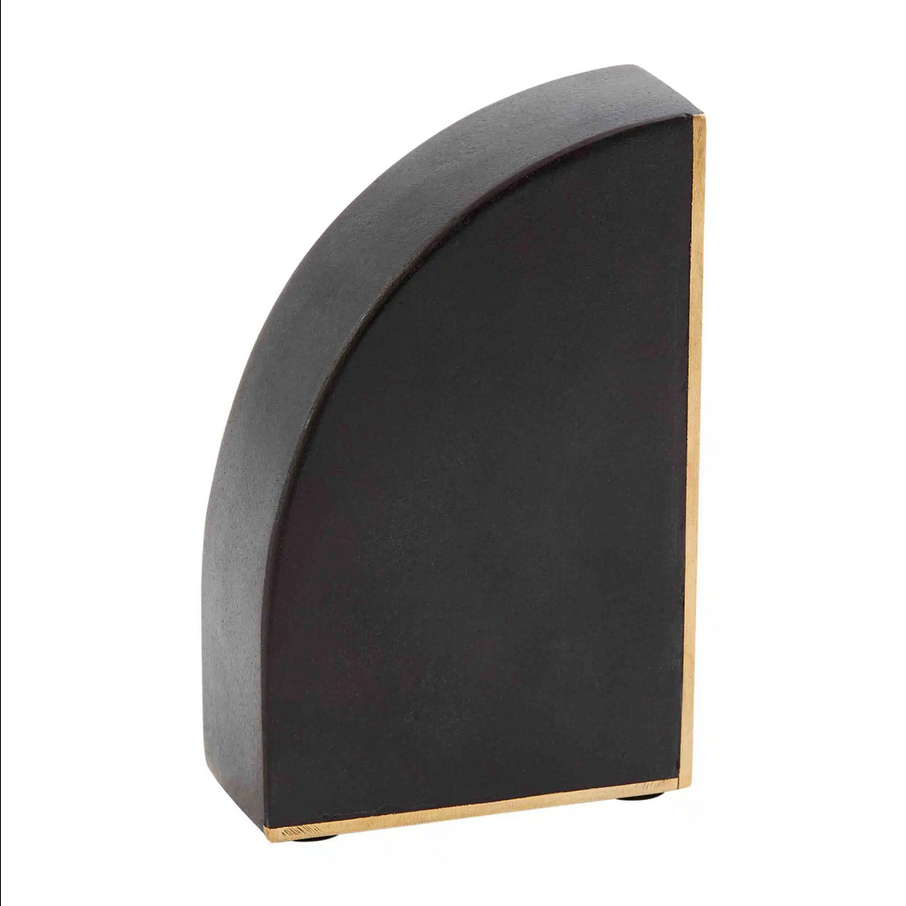 Mudpie Black or White Marble Bookend - Necessities Boutique