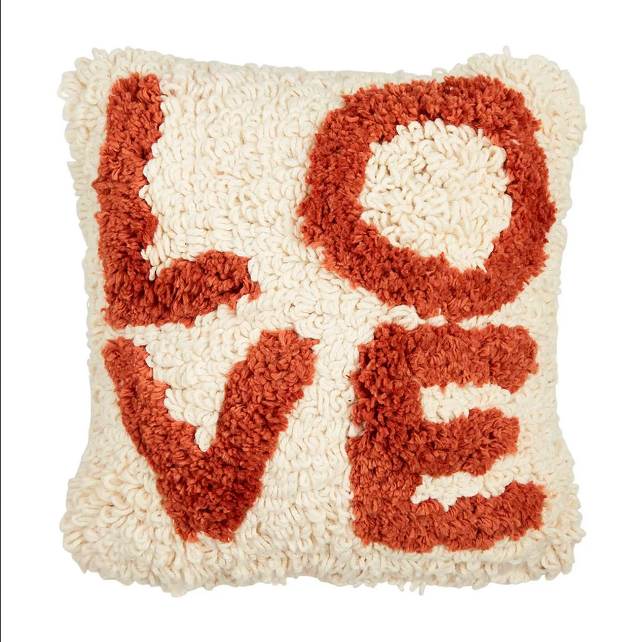 Mudpie Boho Mini Tufted Throw Pillow - Necessities Boutique