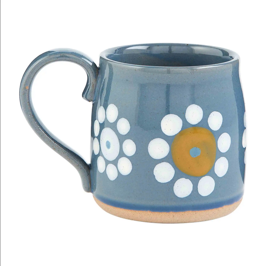 Mudpie Dot Collection Stoneware Coffee Mugs - Necessities Boutique