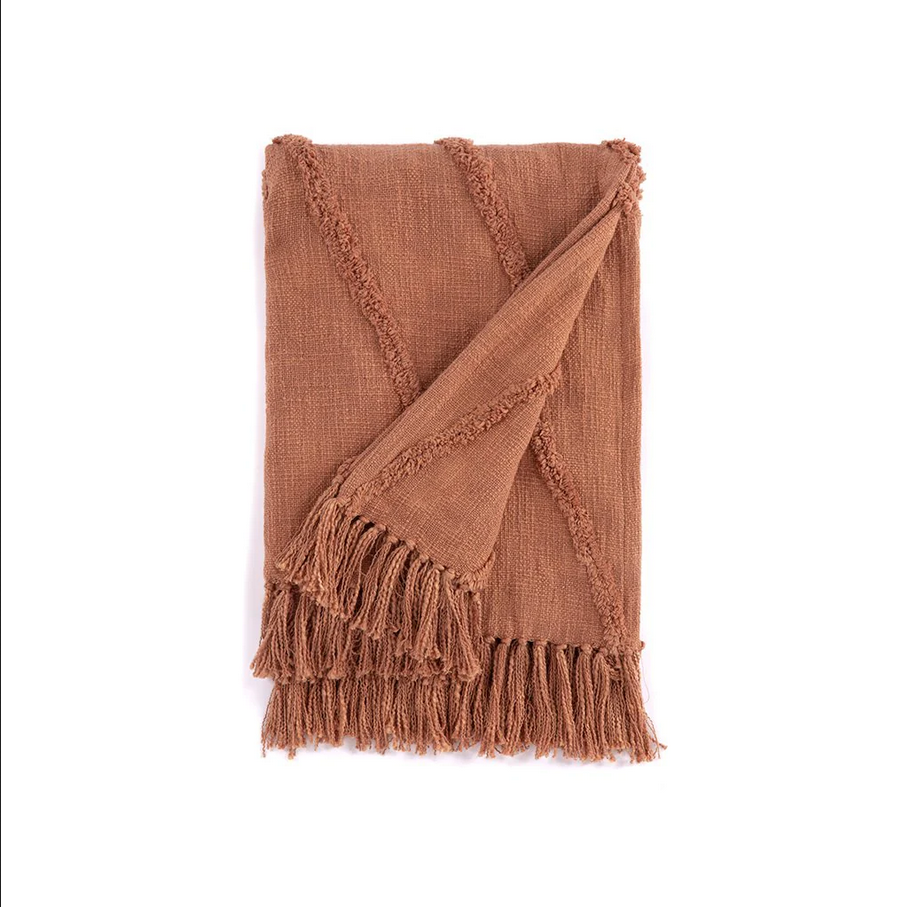Shiraleah Haven Tufted Throw - Necessities Boutique