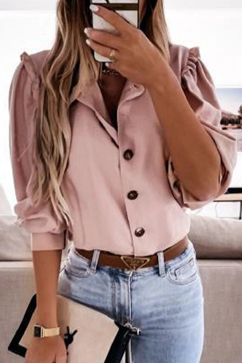 Button Down Shirt Faire Lily Clothing - Necessities Boutique