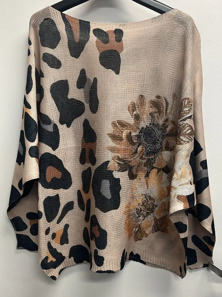 Loowie round knit sweater