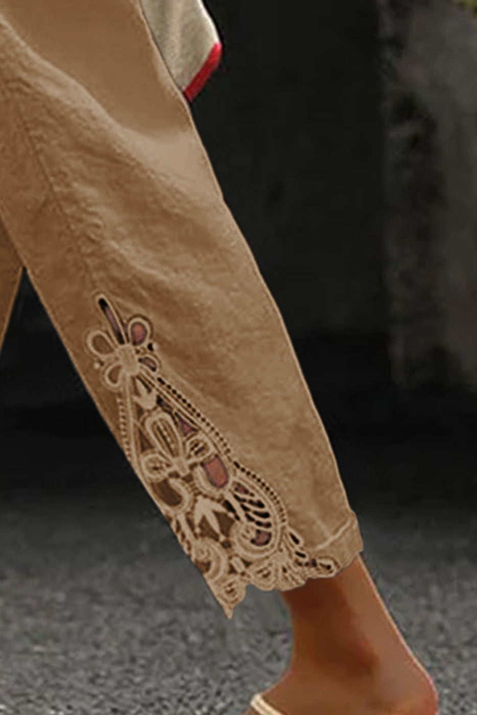 Shiying Drawstring Casual Cotton Pants - Necessities Boutique