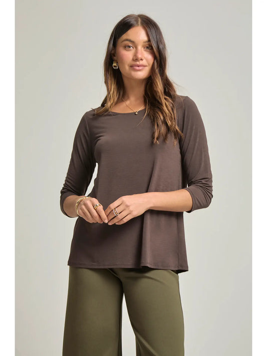 Dear Scarlett Classic Round Neck Top
