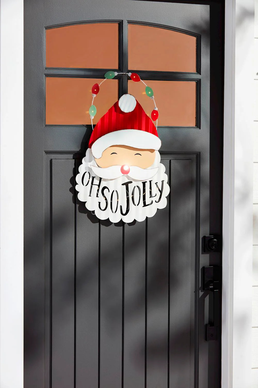 Mudpie Santa Door Hanger - Necessities Boutique