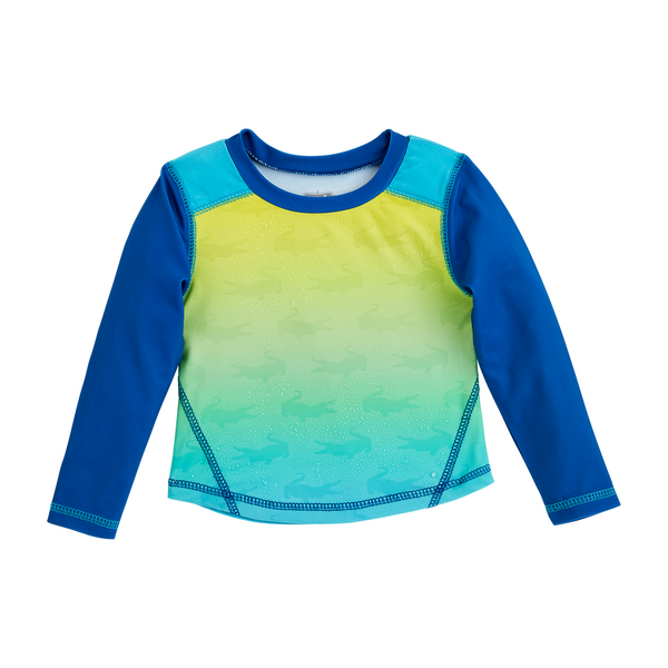 Mudpie Boys' Stars, Sharks, or Gators Color Change Rash Guard - Necessities Boutique