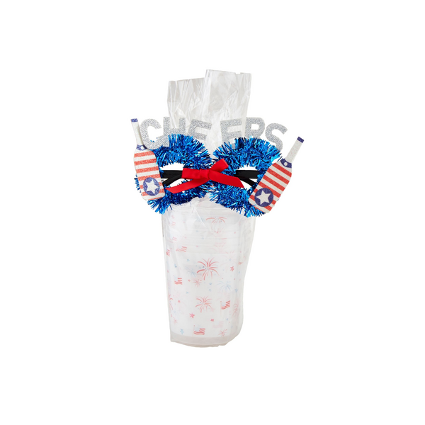 mudpie cheer cup set - Necessities Boutique