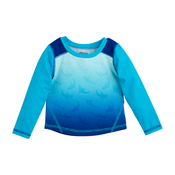 Mudpie Boys' Stars, Sharks, or Gators Color Change Rash Guard - Necessities Boutique