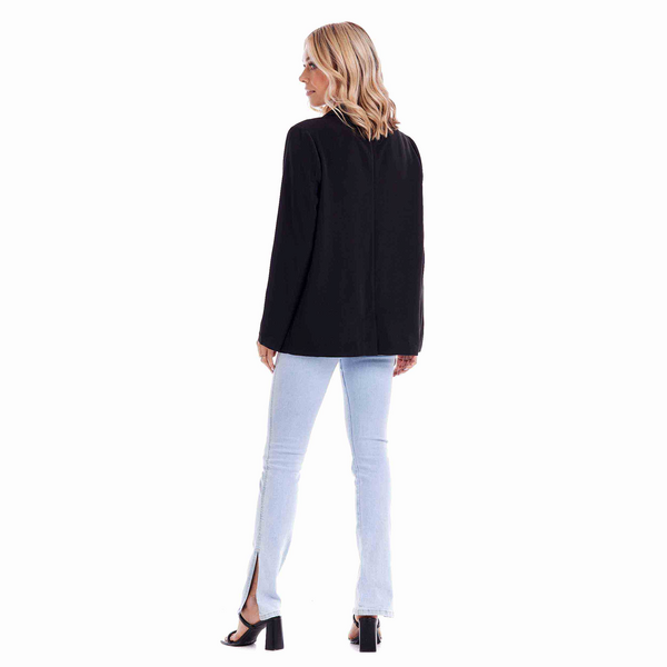 Mudpie Wynn Black Blazer - Necessities Boutique