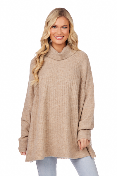 Mudpie Freddie Ribbed Sweater - Necessities Boutique