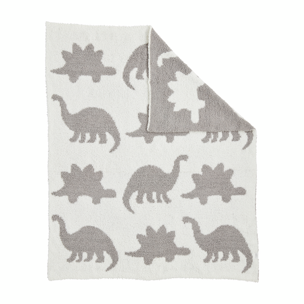 mudpie dino blanket - Necessities Boutique