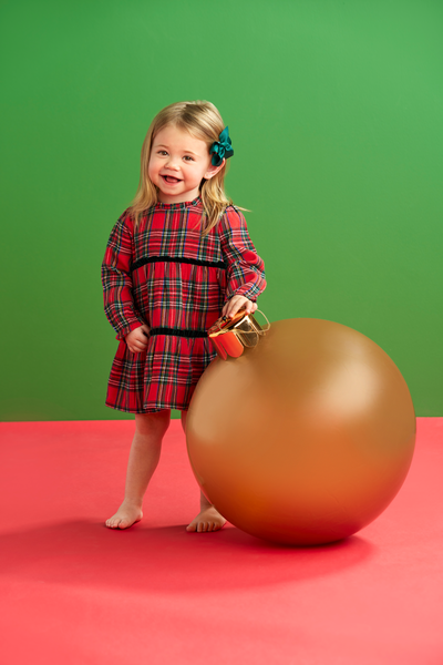 Mudpie Tartan Holiday Dress - Necessities Boutique