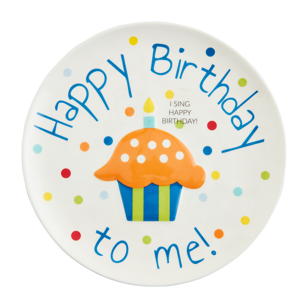 Mudpie Birthday Singing Plate - Necessities Boutique