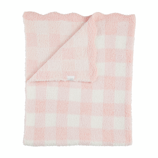 mudpie pink blanket - Necessities Boutique