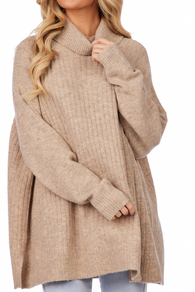 Mudpie Freddie Ribbed Sweater - Necessities Boutique