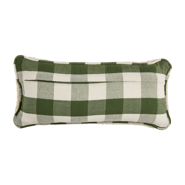 Mudpie Fish Hook Wool Pillow - Necessities Boutique