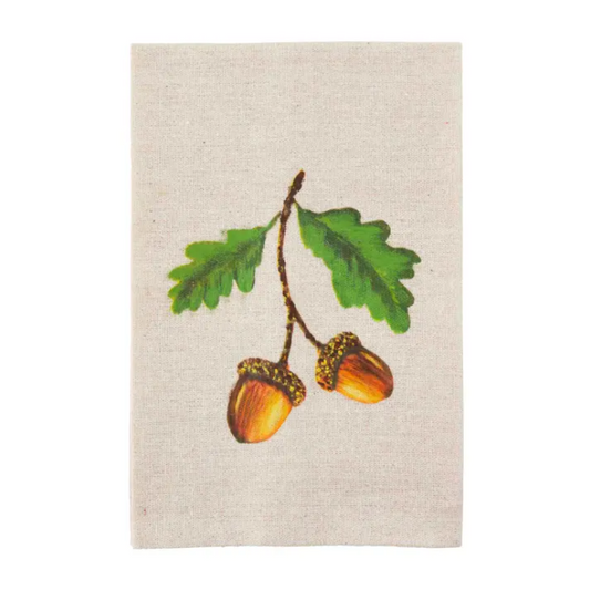 Mudpie Hand Painted Faux Linen Hand Towel - Necessities Boutique
