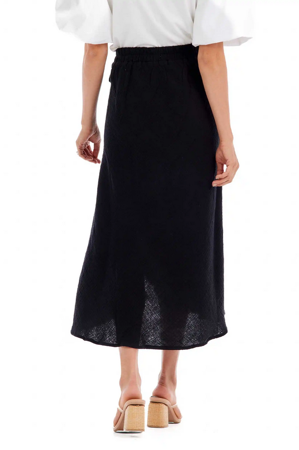 Mudpie Mallie Gauze Wrap Skirt - Necessities Boutique