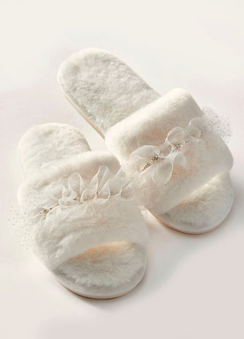 giftcraft bridal slippers