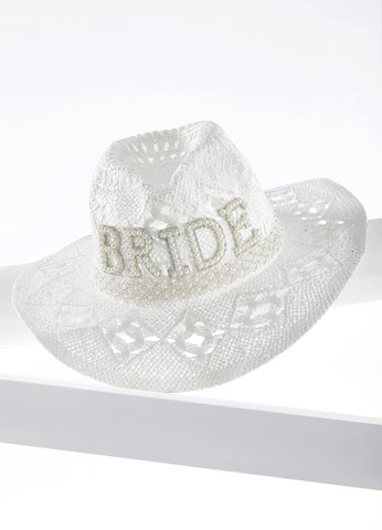 giftcraft bridal bling hat