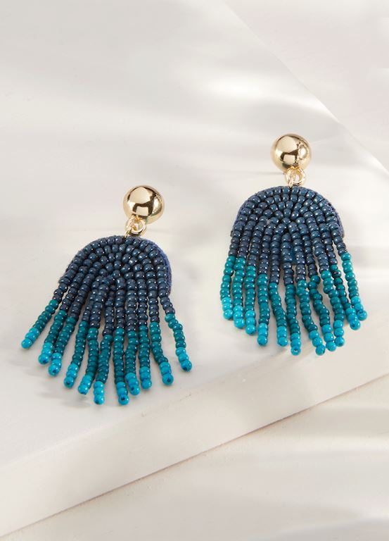 Giftcraft Beaded Boho Dangling Earrings - Necessities Boutique
