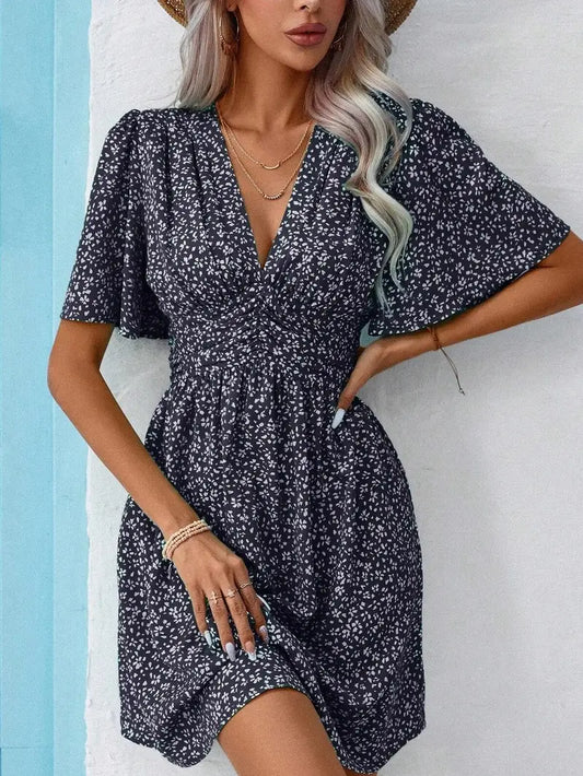 Ninexis Boho Floral Dress