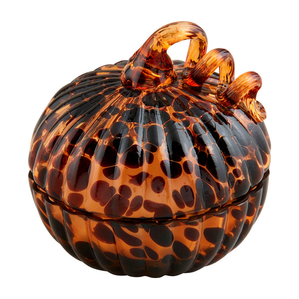 Mudpie Tortoise Glass Pumpkin Candle