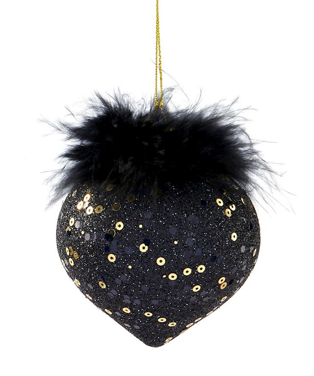 giftcraft ornament black