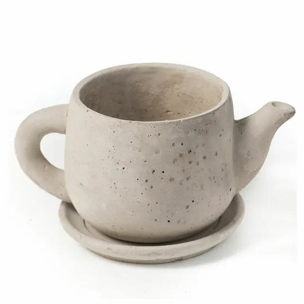 Vangabond Vintage Concrete "Teapot" Planter