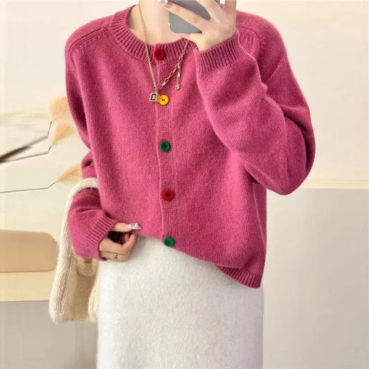 sheer trend cardigan