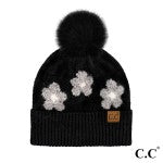 Daisy Pattern Beanie