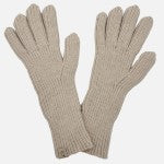 Mid Length Cable Knit Opera Gloves
