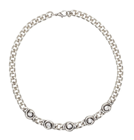 chanour pewter necklace