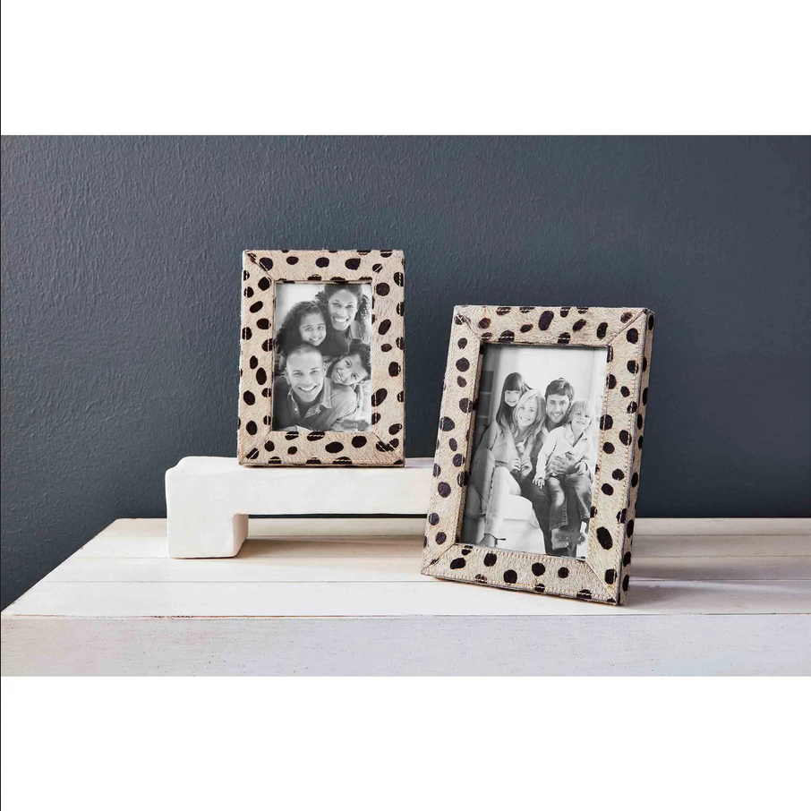 Mudpie Mohair Printed Picture Frames - Necessities Boutique