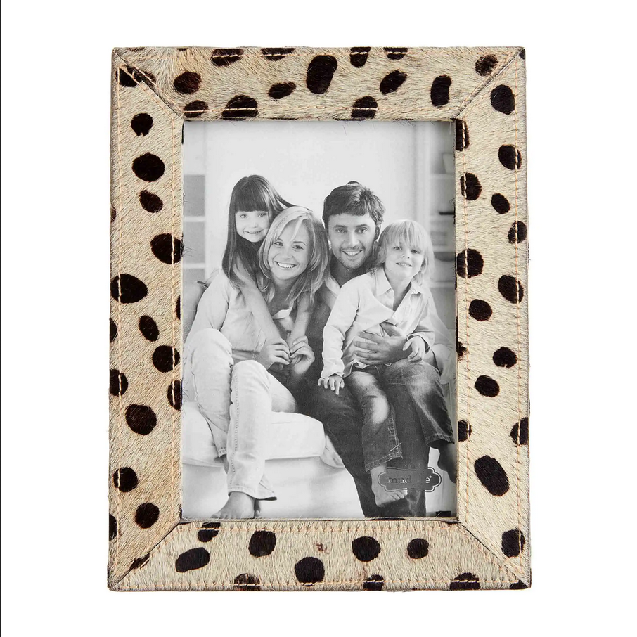 Mudpie Mohair Printed Picture Frames - Necessities Boutique