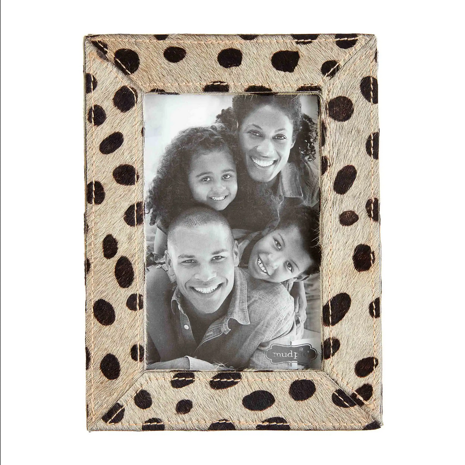 Mudpie Mohair Printed Picture Frames - Necessities Boutique