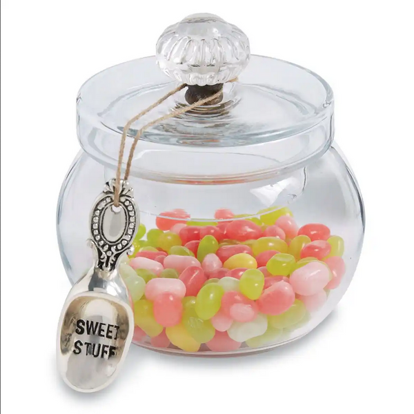 Mudpie Door Knob Glass Candy Jar Set