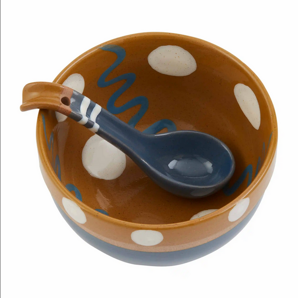 Mudpie Dot Salsa Bowl Set