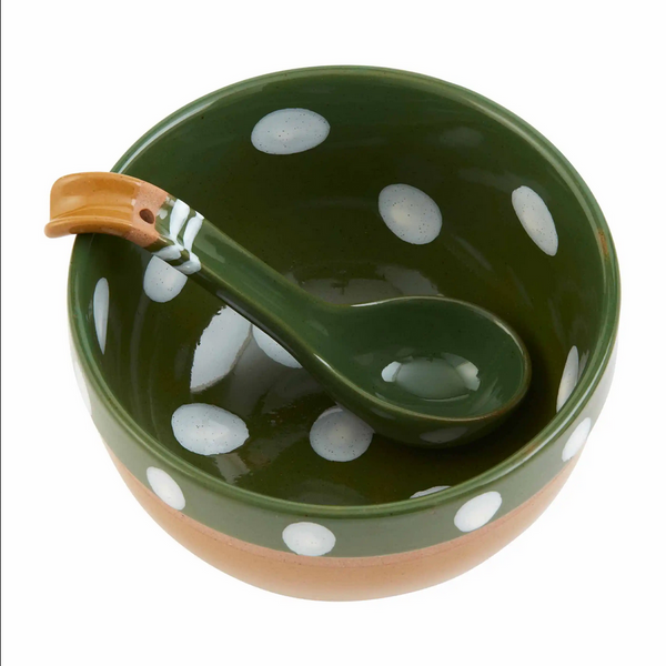 Mudpie Dot Salsa Bowl Set